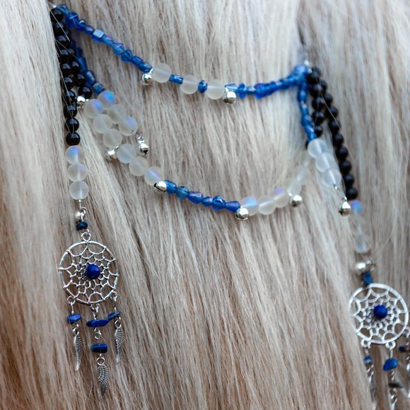 SKY BLUE Rhythm Mane Beads, Horse/Pony, speed beads, trail beads, equestrian - Picture 1 of 8